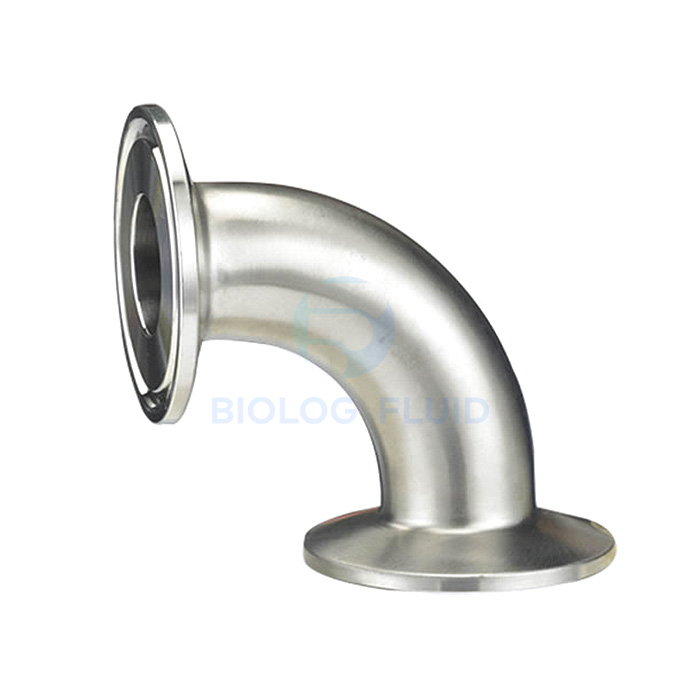 Stainless steel food equipment 2CMP-90D clamping elbow