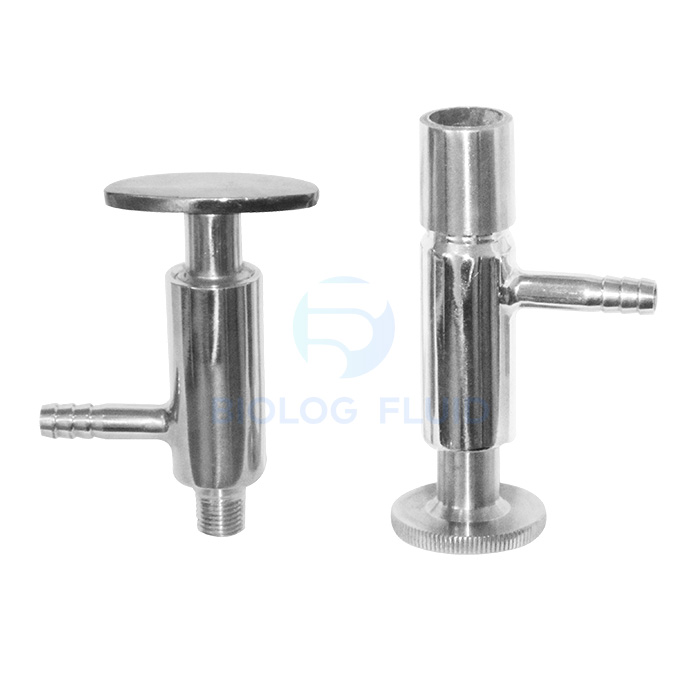 Sanitary sampling valve